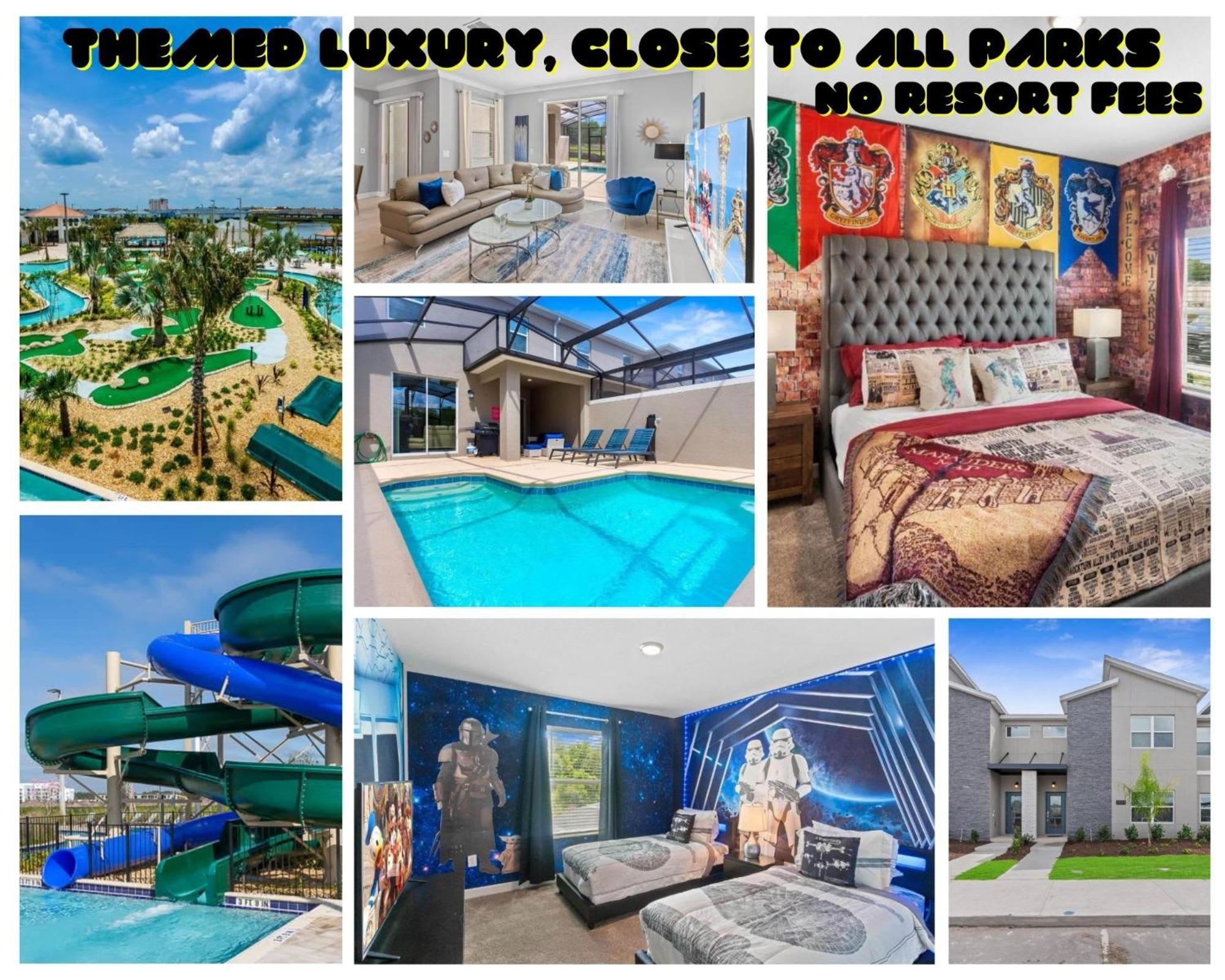 Gorgeous Condo Close To Disney W Private Pool Bbq - Themed Bedrooms Walk To Clubhouse Kissimmee Dış mekan fotoğraf